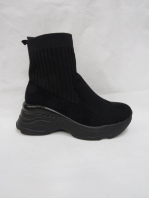 Botki damskie na płaskim (36-41) RT17 BLACK