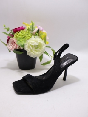 Sandały damskie na szpilce (36-41) 100-515 BLACK