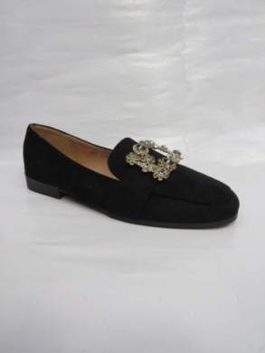 Mokasyny damskie na płaskim (36-41) 7967 BLACK