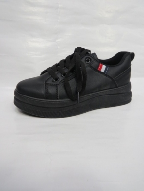 Buty sportowe damskie na płaskim (36-41) J2133 BLACK