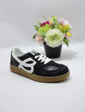 Buty sportowe damskie na płaskim (36-41) XBC-25610 BLACK