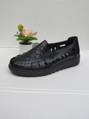 Półbuty damskie na koturnie (36-42) 6699 BLACK