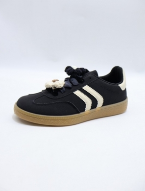 Buty sportowe damskie na płaskim (36-41) C3912 BLACK