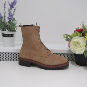 Trapery damskie ocieplane (36-41) 68207 KHAKI