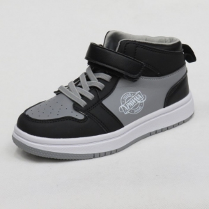 Buty sportowe chłopięce (26-31) GQ118 BLACK/GREY