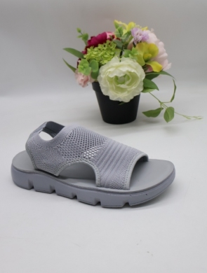 Sandały damskie na płaskim (36-41) 11227-3 GREY