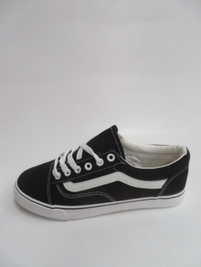 Tenisówki damskie na płaskim (36-41) DC3-1 BLACK
