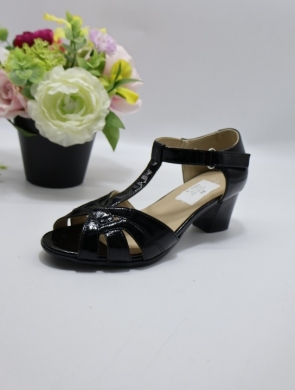 Sandały damskie na obcasie (36-41) J-322 BLACK