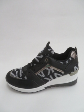 Buty sportowe damskie na koturnie (36-41) XN-122 BLACK