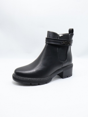 Botki damskie ocieplane na obcasie (36-41) 5518-3