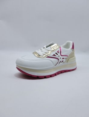 Buty sportowe damskie na płaskim (36-41) 8-97 PEACH