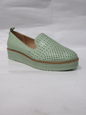 Półbuty damskie na płaskim (36-41) 1566 GREEN