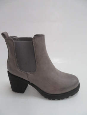 Botki damskie jesienne na obcasie (36-41) C166 GREY