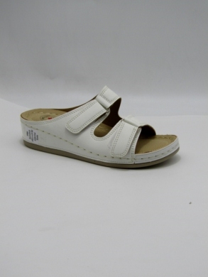 Klapki damskie na koturnie (36-41) FH1603 WHITE