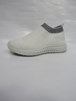 Buty sportowe damskie na płaskim (37-42) D0516 WHITE