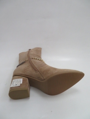 Kozaki damskie jesienne na obcasie (36-41) NS231 KHAKI