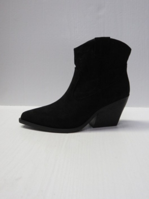 Botki damskie na obcasie (36-41) 5587 BLACK