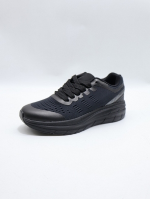 Buty sportowe damskie na płaskim (36-41) AD646 BLACK
