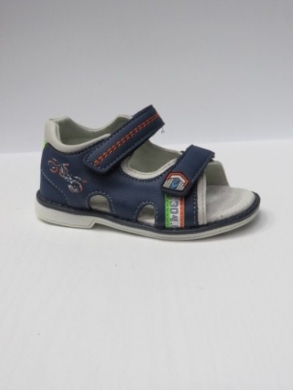Sandały chłopięce (21-26) F633 NAVY/GREY