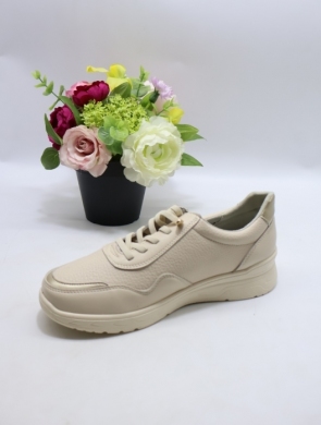 Buty sportowe damskie na płaskim (36-41) BK-616 BEIGE