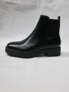Botki damskie na płaskim (36-41) A697 BLACK