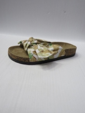 Klapki damskie na płaskim (36-41) FRS-54 BEIGE