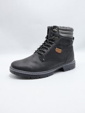 Trapery męskie ocieplane (41-46) A974-4 BL/GREY