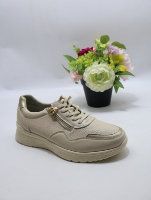 Buty sportowe damskie na płaskim (36-41) BK616 BEIGE