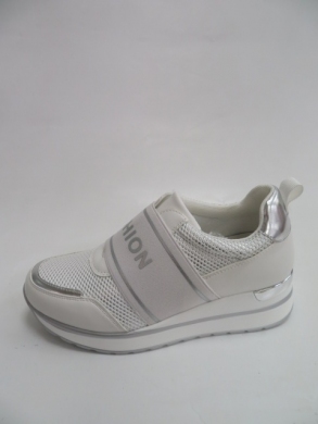 Sneakersy damskie niskie (36-41) 8567-SP WHITE