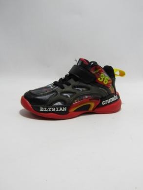 Buty sportowe chłopięce (32-37) L354 BL/RED
