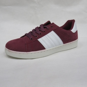 Buty sportowe młodzieżowe (36-41) DS91-11 BURGUNDY