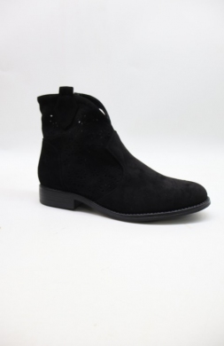 Botki damskie na płaskim (36-41) H257 BLACK