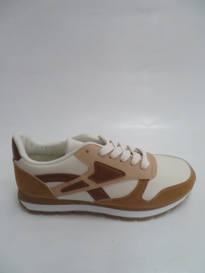 Buty sportowe damskie na płaskim (36-41) AB889 CAMEL
