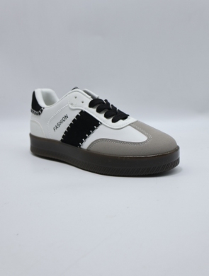 Buty sportowe damskie na płaskim (36-41) A-101 WHITE