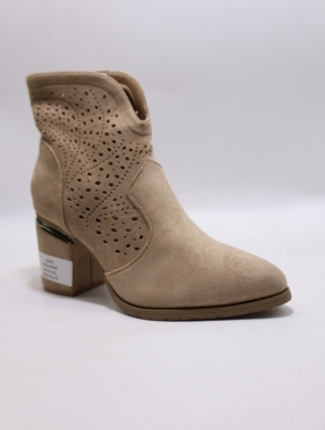 Botki damskie na obcasie (36-41) H252 KHAKI