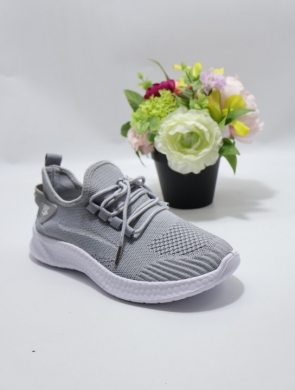Buty sportowe damskie na płaskim (36-41) AJHY-8 L.GREY