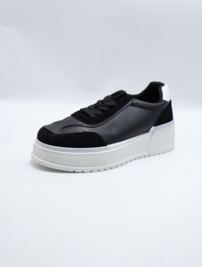 Buty sportowe damskie na płaskim (36-41) VL178 BLACK