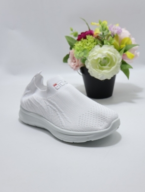 Buty sportowe damskie na płaskim (36-41) ADQ113-2 WHITE