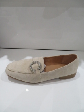Mokasyny damskie na płaskim (36-41) JH236 BEIGE