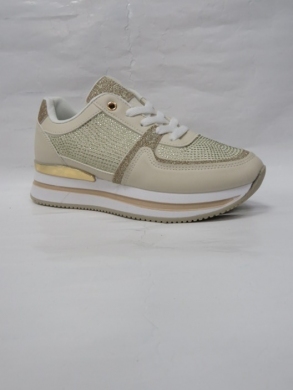 Buty sportowe damskie na płaskim (36-41) SX18 BEIGE