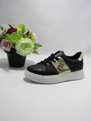 Buty sportowe damskie na płaskim (36-41) JDJ-30 BLACK