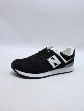Buty sportowe damskie na płaskim (36-41) 80188-05 BLACK