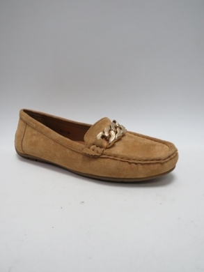 Mokasyny damskie na płaskim (36-41) XA011 CAMEL