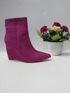 Botki damskie  na koturnie (36-41) 5662 PURPLE