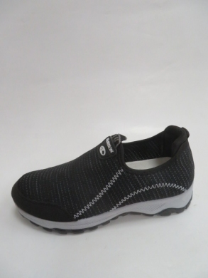 Buty sportowe damskie na płaskim (36-41) 2099 BLACK