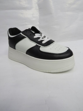 Buty sportowe damskie na koturnie (36-41) A5 BLACK