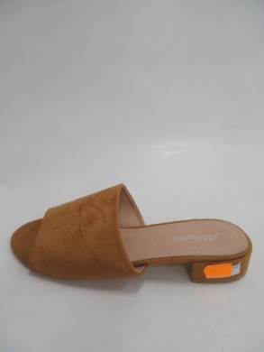 Klapki damskie na obcasie (36-41) XW9093 CAMEL