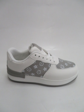Buty sportowe damskie na płaskim (36-41) AB901 WH/GREY