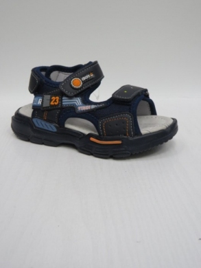 Sandały chłopięce (26-31) D926 BLUE/YELLOW