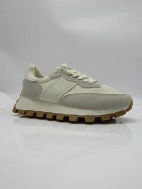 Buty sportowe damskie na płaskim (36-41) 88-107 BEIGE